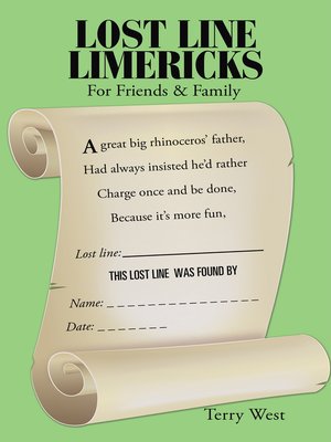 cover image of Lost Line Limericks